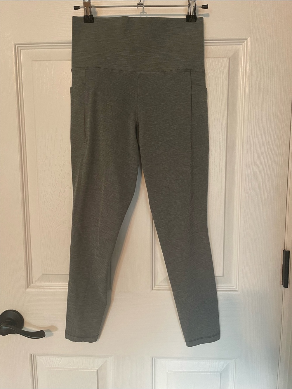 Athleta High-Waist Stretch Leggings - Gray